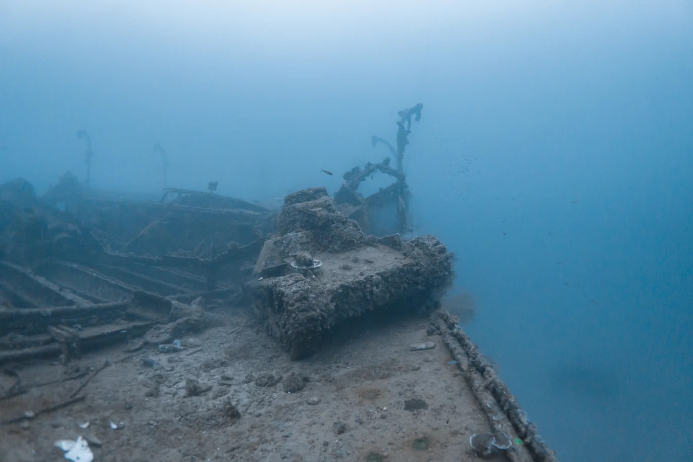 Diving in Micronesia — Chuuk Lagoon · Fujikawa Maru