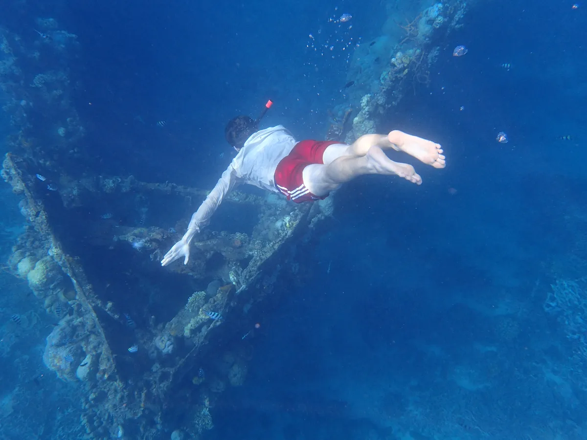 Diving at Coron · Irako & Lusong Gunboat