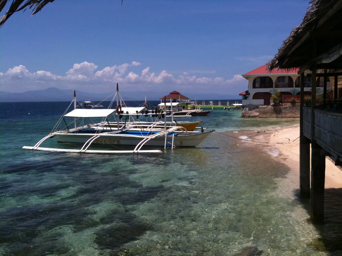 Diving at Moalboal · Panagsama