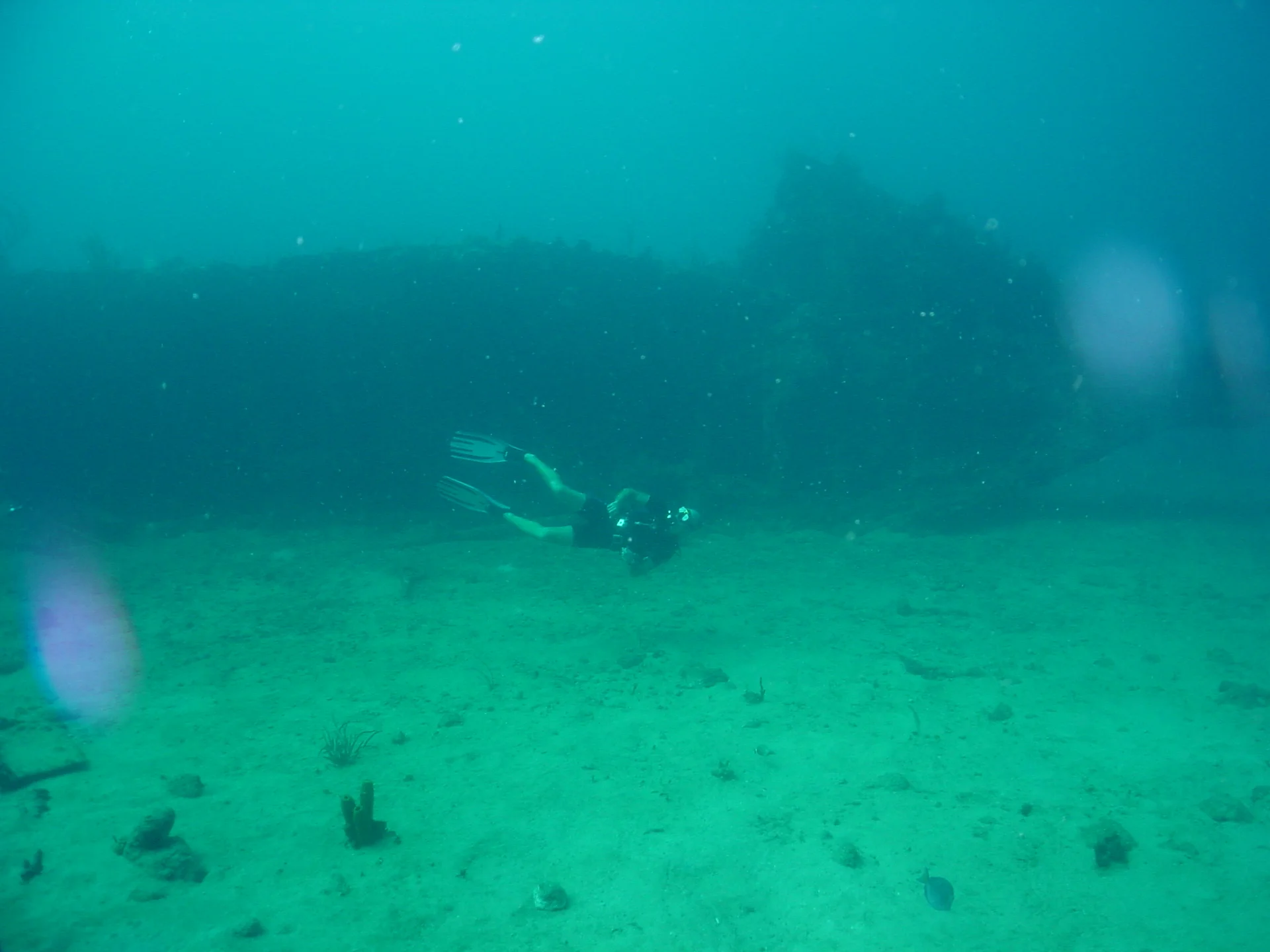 Diving in British Virgin Islands — RMS Rhone · Salt Island