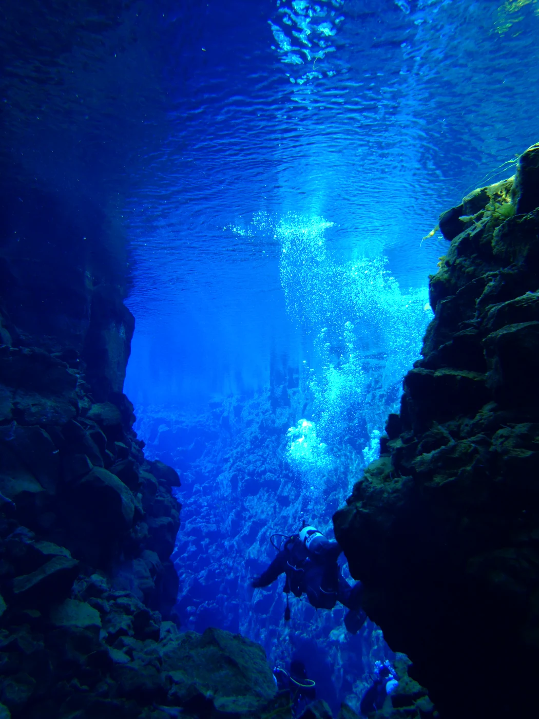 Diving at Strýtan · Hydrothermal Chimney